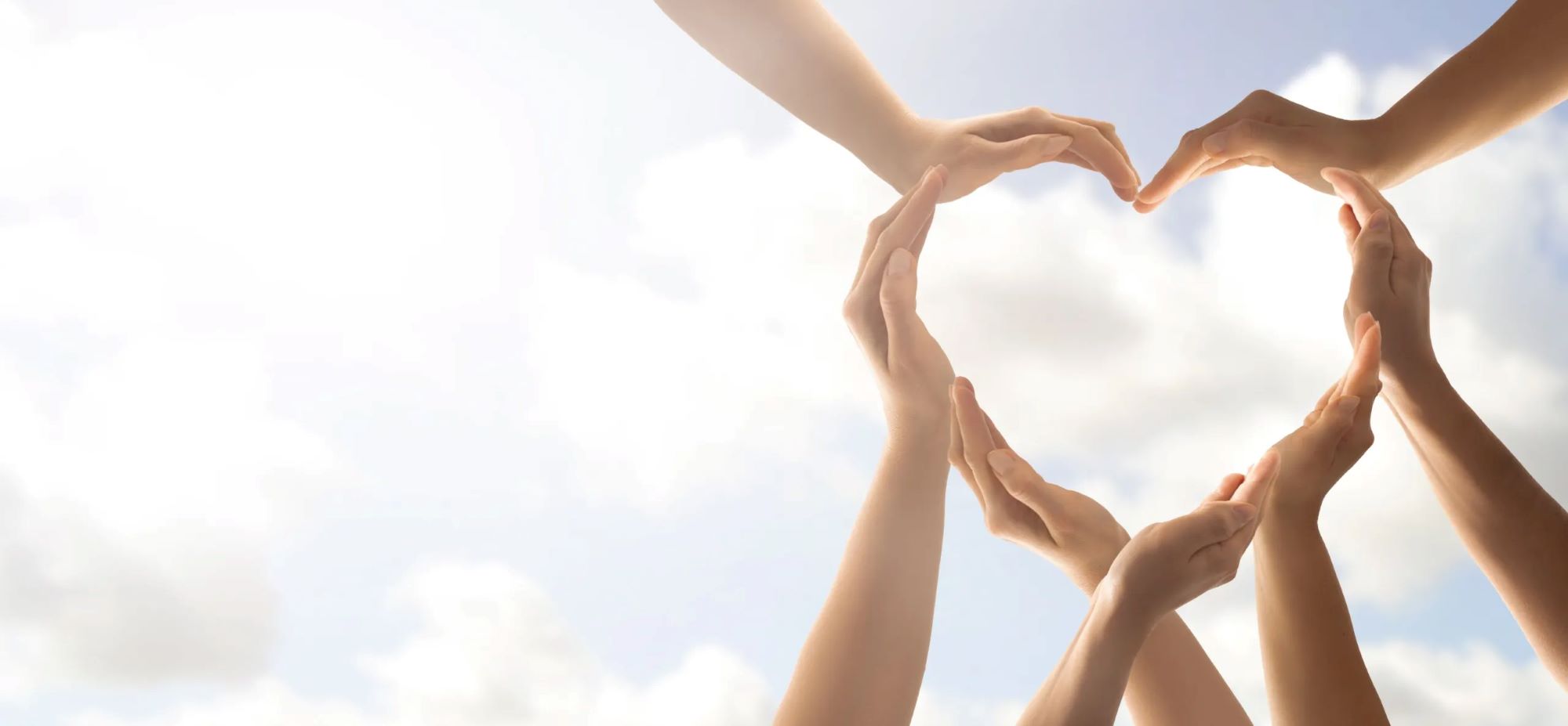 hands forming heart